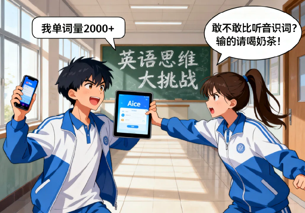 Aice听音识词功能界面展示