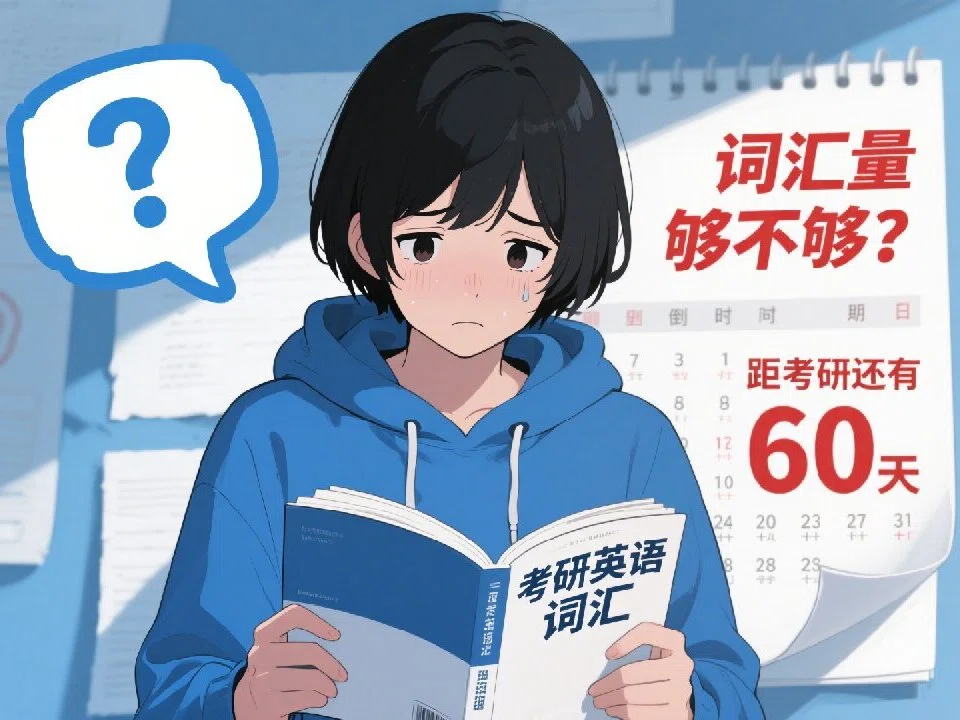 考研英语词汇量测试界面展示